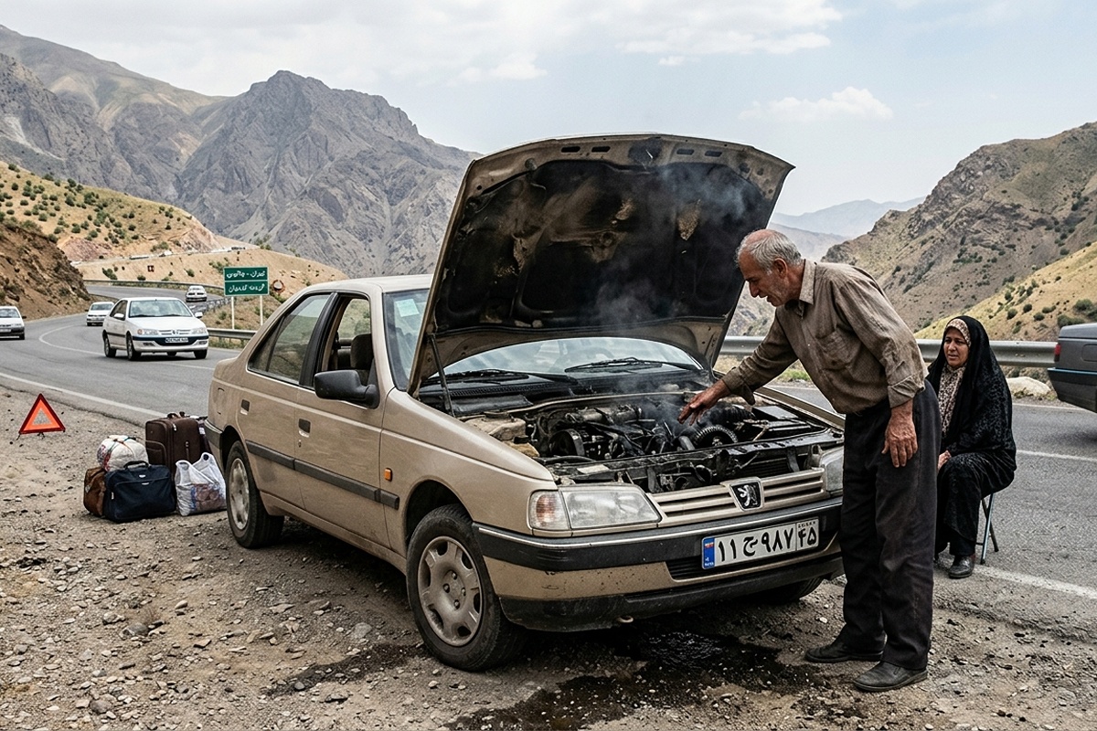 راهنمای سفر جادهای با خودرو؛ ۱۰ نکته مهم برای جلوگیری از خرابی خودرو در مسیر راهنمای سفر جادهای با خودرو؛ ۱۰ نکته مهم برای جلوگیری از خرابی خودرو در مسیر